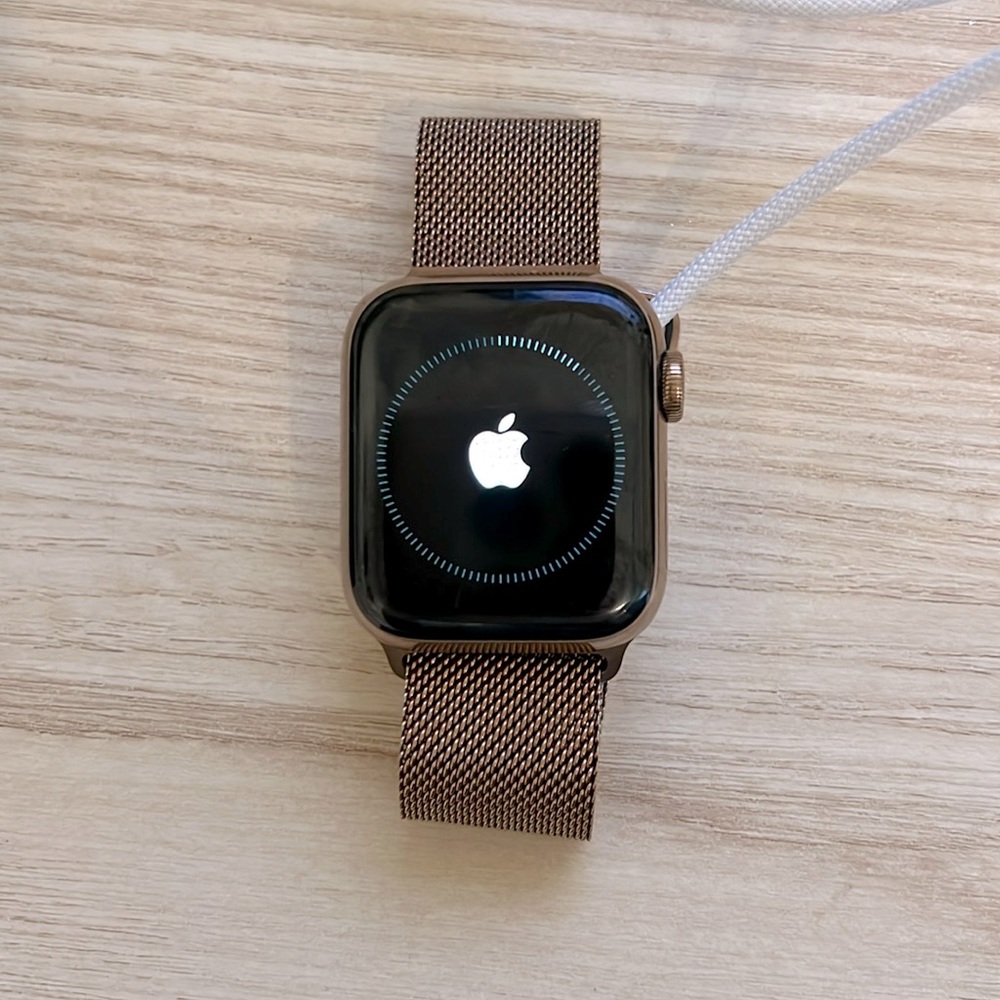 Apple Watch Series 5 - gold stainless steel